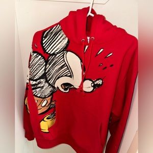 Mickey Mouse Stitched Champion Hoody Just Wore Once